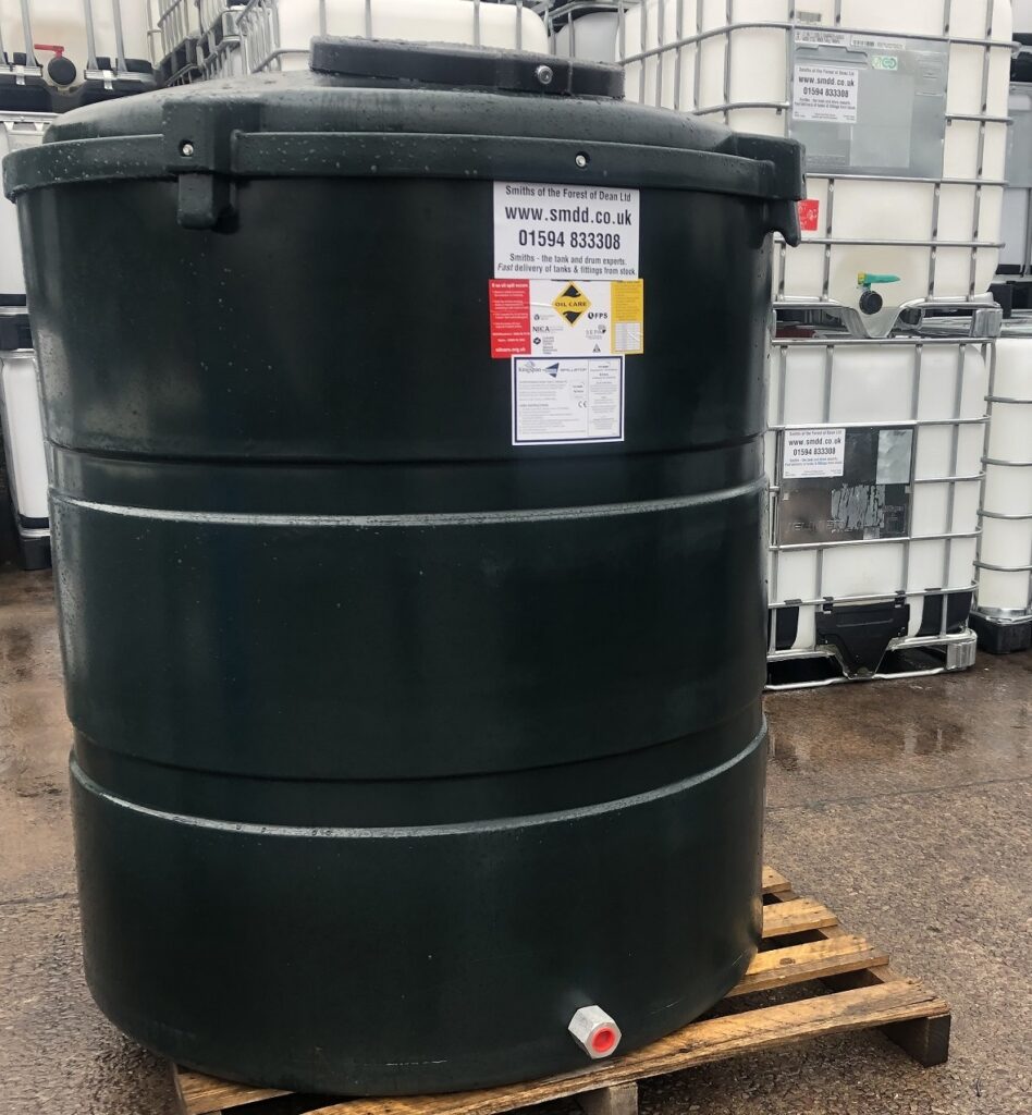 Oil Tank 1230 litre bunded Smiths of the Forest of Dean