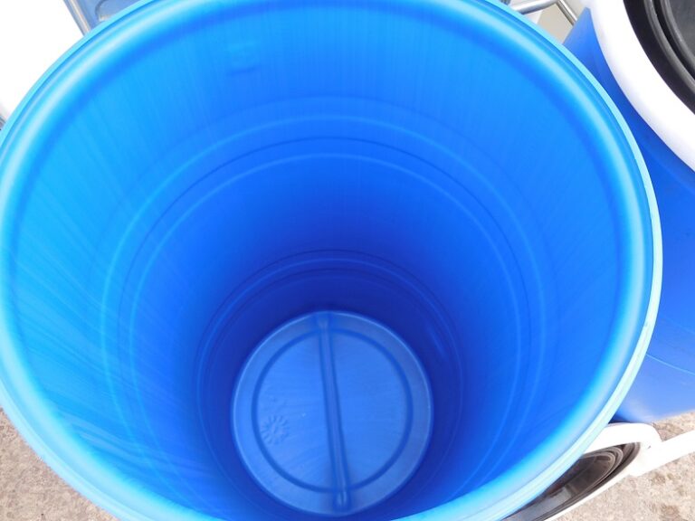 Recycled plastic drums clamp top or twin bung Smiths of the Forest